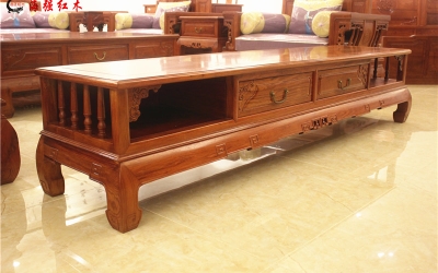 豪门国际官网1号红木电视柜